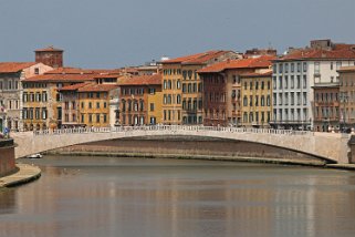 Ponte di Mezzo - Pisa Italie 2015